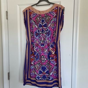 Trendy fall pattern dress
